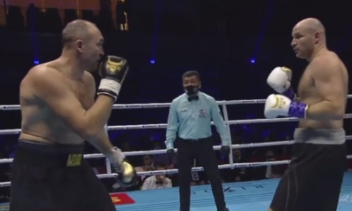 Видео нокаута Иваном Дычко российского супертяжа в первом раунде