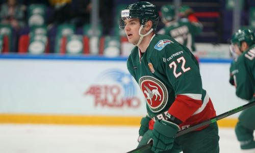 Хоккеист сборной Казахстана после своего гола объяснил разгром одного из лидеров КХЛ