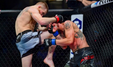 60 ударов за минуту. Сумасшедшей рубкой и нокаутом завершился бой в UFC. Видео
