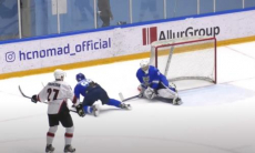 Видеообзор матча чемпионата РК «Снежные Барсы» — «Горняк» 2:5