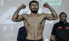 Арман Оспанов прошел взвешивание перед дебютом в лиге Хабиба Нурмагомедова. Видео