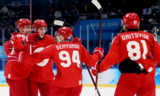 Прямая трансляция хоккейного матча Дания — Россия на Олимпиаде-2022