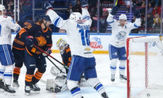 Назван победитель первого матча «Металлург» — «Барыс» в плей-офф КХЛ