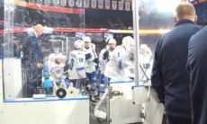 «Барыс» показал второй матч серии плей-офф КХЛ с «Металлургом» в проекте «Вне игры»