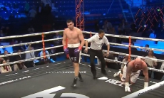 Видео полного боя с нокаутом главной звезды бокса Узбекистана