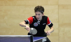 Казахстанец выступил в очередном туре чемпионата Австрии по настольному теннису