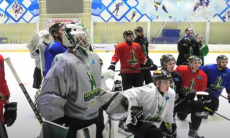 «Бейбарыс» готовится к матчам полуфинальной серии с «Арланом». Видео