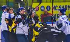 Видеообзор матча плей-офф чемпионата РК «Сарыарка» — «Номад» 3:4 