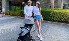 «По делам с сыночком». Сабина Алтынбекова показала новое фото