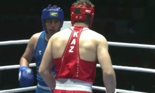 Казахстанский супертяж крутым камбэком лишил узбекистанца медали чемпионата Азии по боксу. Видео