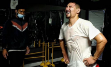 Тренер Алимханулы показал его подготовку к бою за титул чемпиона WBO. Видео