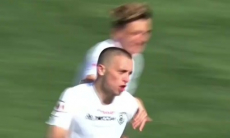 Видео гола Цуцкича матча Премьер-Лиги «Каспий» — «Тараз»