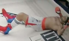 Экс-чемпион мира победил убийственным нокаутом на 45-й секунде боя. Видео