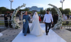 Рамзан Кадыров и красавица-невеста. Появилось видео со свадьбы Хамзата Чимаева