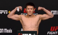 Жалгас Жумагулов прошел взвешивание перед пятым боем в UFC. Видео