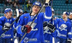 «Монстр». Хоккеист «Барыса» и сборной Казахстана впечатлил Кевина Даллмэна. Фото