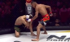 Казахстанец за 23 секунды нокаутировал бывшего бойца UFC. Видео