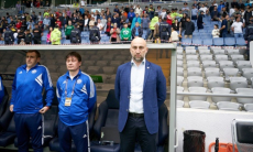 Появилось видео пламенной речи Магомеда Адиева после сенсации сборной Казахстана
