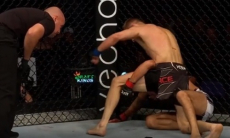 Американский боец UFC брутальным нокаутом выиграл пятый бой подряд. Видео