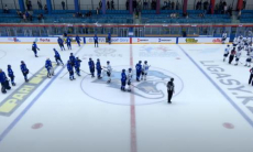 Видеообзор матча Кубка Казахстана «Снежные Барсы» — «Номад» 2:3 Б