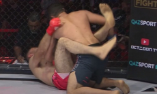 Первый нокаут состоялся на турнире Octagon 34 в Алматы. Видео
