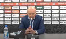 Видео послематчевой пресс-конференции игры КХЛ «Барыс» — «Трактор» 3:1