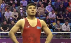 Казахстан завоевал третью медаль чемпионата мира по борьбе
