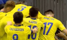 Видео голов матча Казахстан — Беларусь в Лиге наций