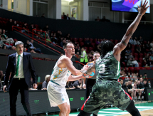 Фоторепортаж с матча Единой лиги ВТБ УНИКС — «Астана» 109:54