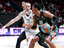 Фоторепортаж с матча Единой лиги ВТБ УНИКС — «Астана» 109:54