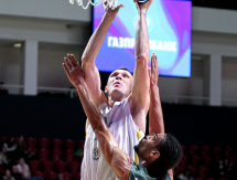 Фоторепортаж с матча Единой лиги ВТБ УНИКС — «Астана» 109:54