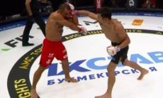 Как казахстанский боец стал новым чемпионом AMC Fight Nights. Видео