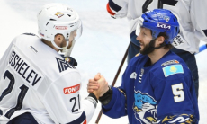 «Мы должны заступаться». Михаил Григорьев о разгроме «Барыса» от «Металлурга» и драке в конца матча