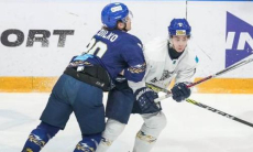 Видеообзор матча чемпионата Казахстана «Номад» — «Снежные Барсы» 4:2