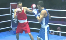 Видео боя чемпиона Казахстана с узбекистанцем за выход в финал ЧА-2022 по боксу