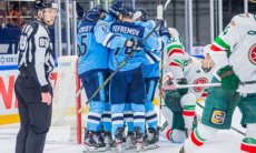 Топ-клуб КХЛ потерпел пятое поражение в последних шести матчах перед игрой с «Барысом». Видео