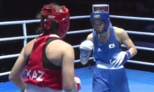 Видео полного боя десятикратной чемпионки Казахстана за выход в финал ЧА-2022 по боксу
