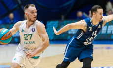 Видеообзор матча Единой лиги ВТБ «Зенит» — «Астана» 88:66 