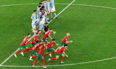 Игрок сборной Марокко потроллил испанцев после громкой сенсации на ЧМ-2022. Фото