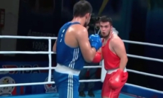 Казахстанские супертяжи в бою за «золото» определили чемпиона страны