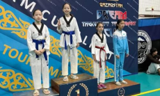 Юные близняшки отказались драться между собой за «золото» в Казахстане и нашли необычное решение. Видео