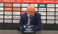 Видео послематчевой пресс-конференции игры КХЛ «Барыс» — «Авангард» 1:3