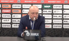 Видео послематчевой пресс-конференции игры КХЛ «Барыс» — ЦСКА 2:5