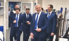 «Барыс» представил видео из раздевалки после победы над «Автомобилистом» 