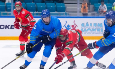Видеообзор матча «Eurasia Jastar Cup-2023» Казахстан U-18 — Беларусь U-18 2:4