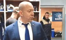 «Барыс» представил видео из раздевалки после победы над «Куньлунь Ред Стар» 