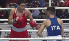 Нокаутирован четырехкратный чемпион. Видео полного стартового боя Казахстана на малом ЧМ-2023 по боксу