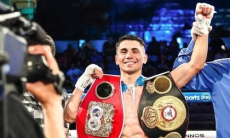 «Питбуль» нокаутом с одного удара защитил титул чемпиона. Видео