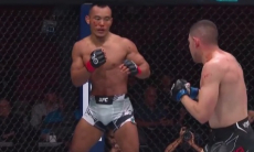 Казахский «Росомаха» vs американский «Костолом». Видео боя UFC с тяжелым нокаутом