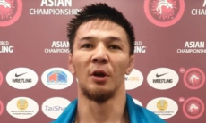 Казахстанец раскрыл простую тактику победы над титулованным узбекистанцем в финале ЧА-2023 по борьбе